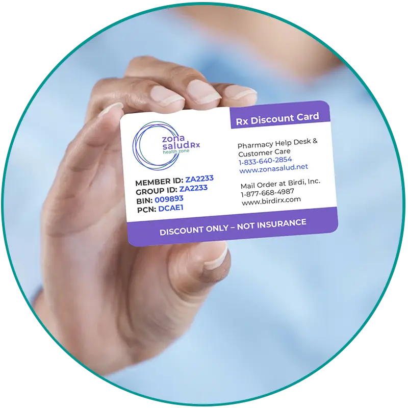 Zona Salud prescription discount card